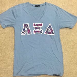 Alpha Xi Delta Letters Shirt